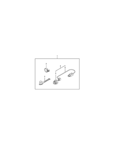 Part Location Diagram of CY-129269-95020 MTD Heater Assy, Block